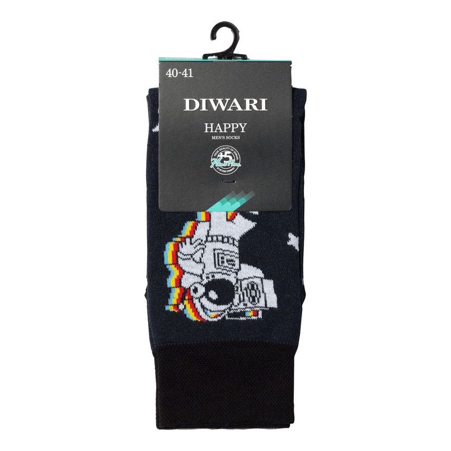 

Носки мужские DIWARI черные 29, Черный