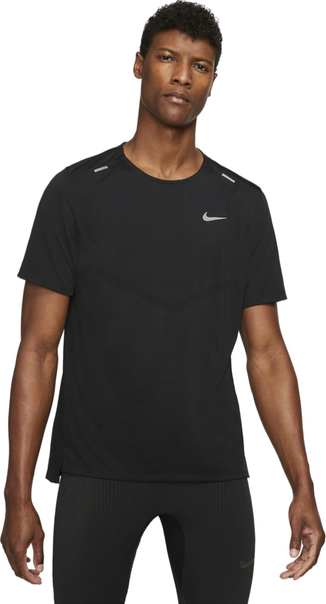 Футболка мужская Nike Dri-Fit Rise 365 Short Sleeve Running Top черная L