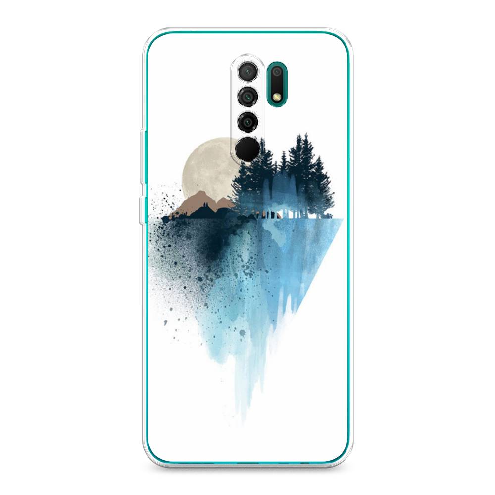 

Чехол Awog на Xiaomi Redmi 9 "Горы 5", Разноцветный, 38350-4