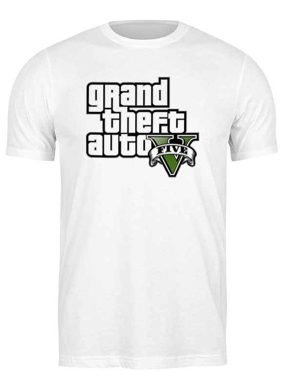 

Футболка мужская Printio Grand theft auto 5 белая 3XL, Белый, Grand theft auto 5