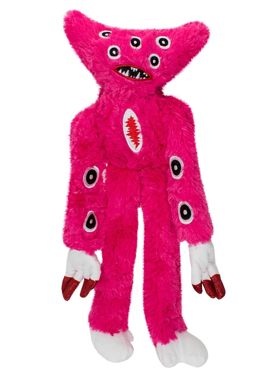 Мягкая игрушка Kids Choice Huggy Wuggy: Killy Willy - Multiple Eyes розовый 40см