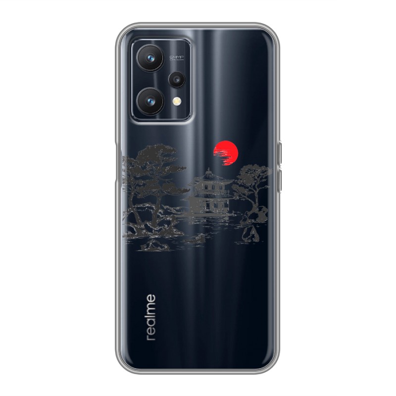 фото Прозрачный чехол для realme 9 5g 100gadgets