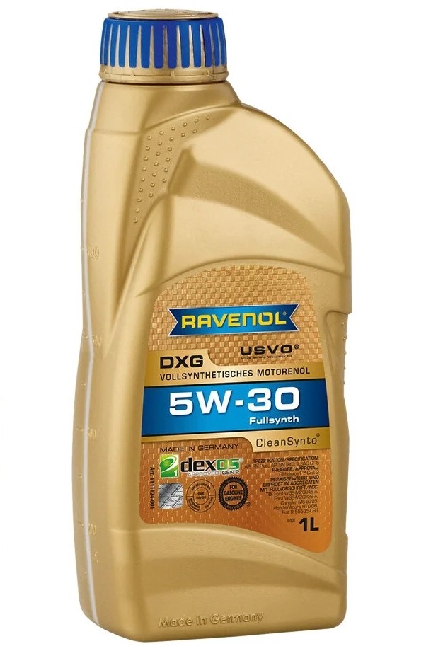 фото Ravenol масло моторное dxg 5w-30 1л (синтетика+пао)