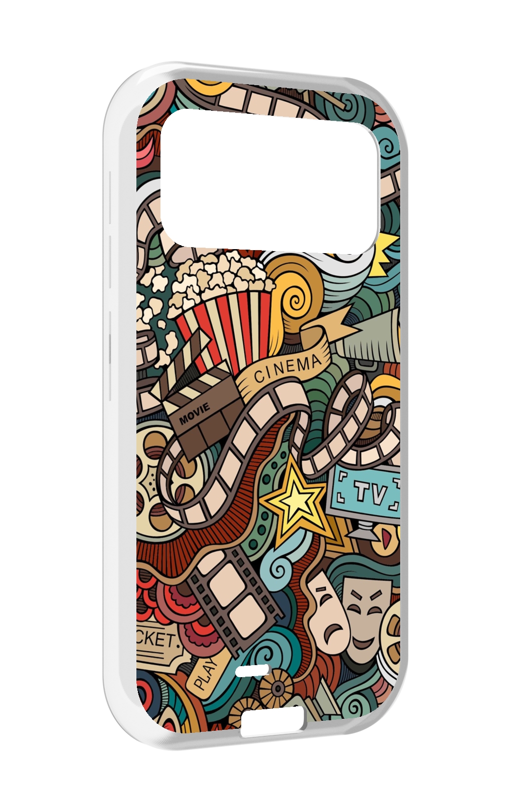 

Чехол MyPads любимое кино для Oukitel F150 H2022, Прозрачный, Tocco