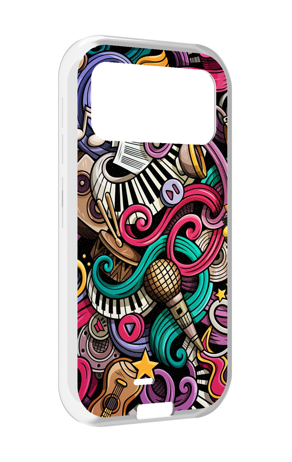 

Чехол MyPads любимая-музыка для Oukitel F150 H2022, Прозрачный, Tocco