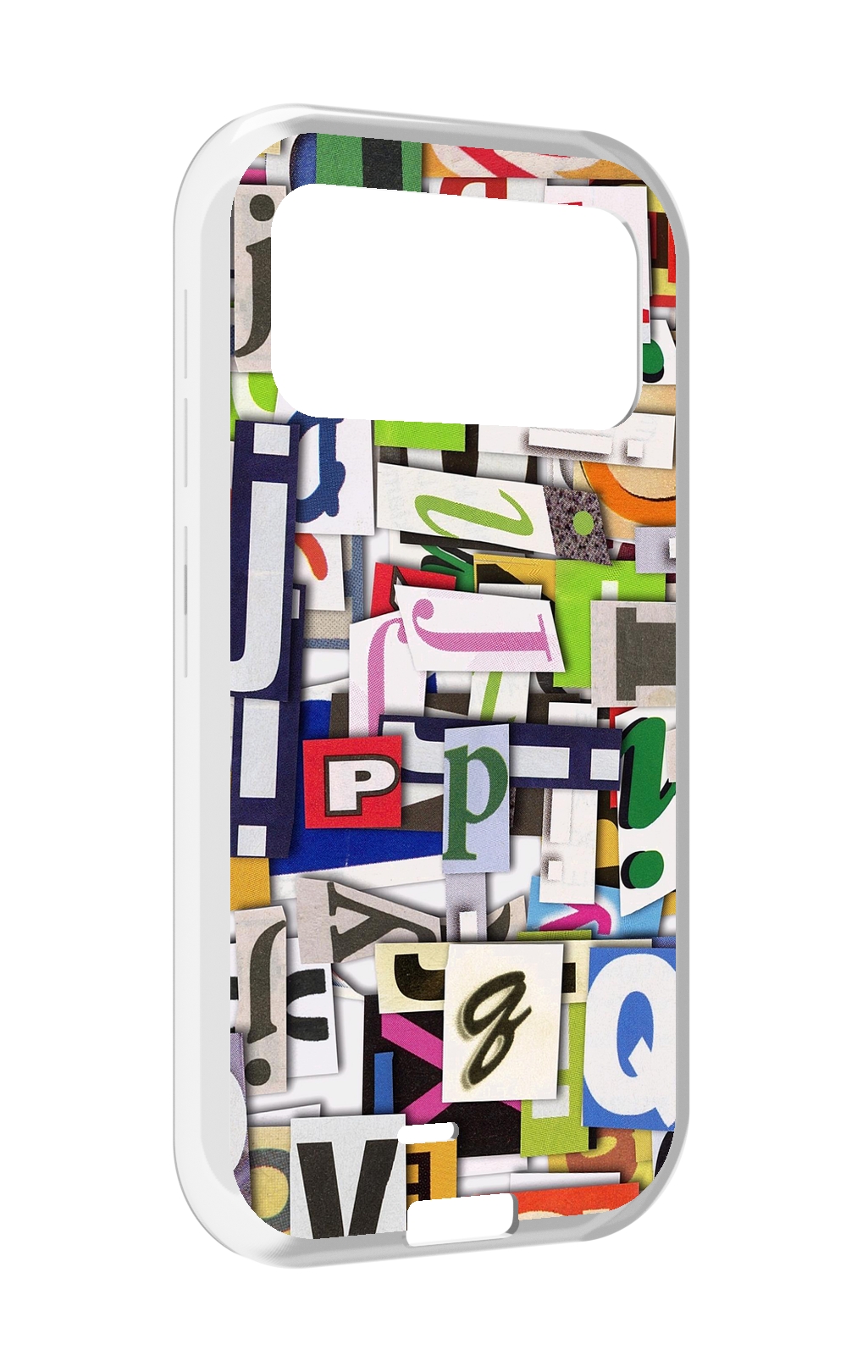 

Чехол MyPads ломанные-буквы для Oukitel F150 H2022, Прозрачный, Tocco