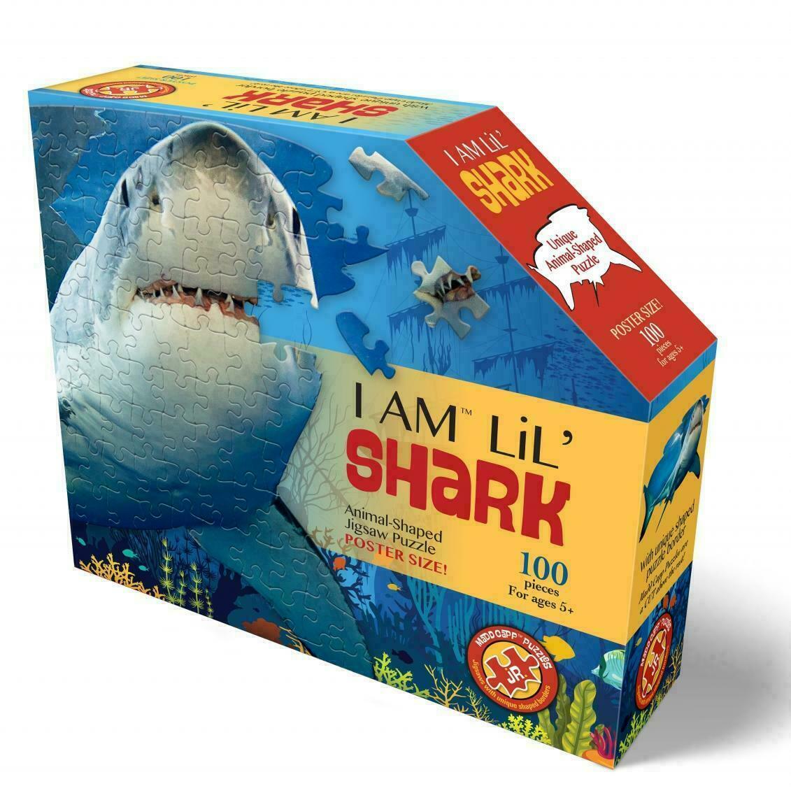 фото Пазлы madd capp puzzle i am lil` shark акула 100 элементов