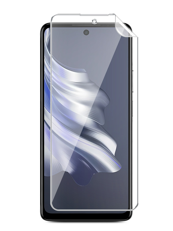 

Защитная плёнка для Tecno Spark 20 Pro гидрогелевая прозрачная, Tecno Spark 20 Pro
