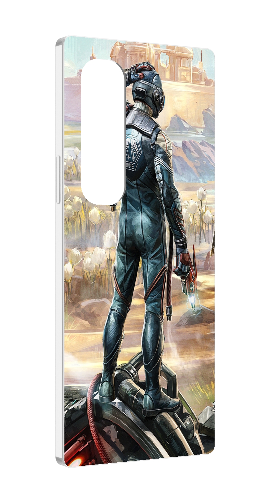 

Чехол MyPads the-outer-worlds для Samsung Galaxy Z Fold 4 (SM-F936), Прозрачный, Tocco