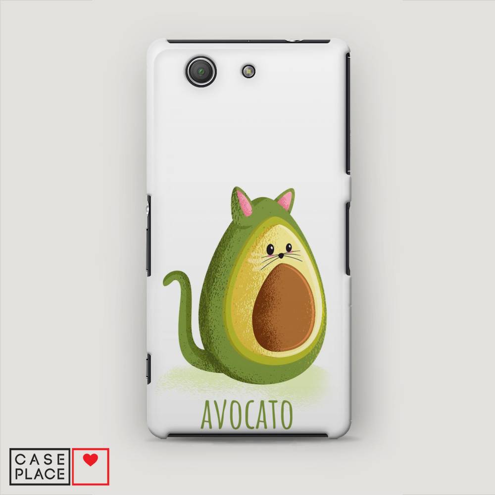 фото Пластиковый чехол "avocato" на sony xperia z3 compact awog