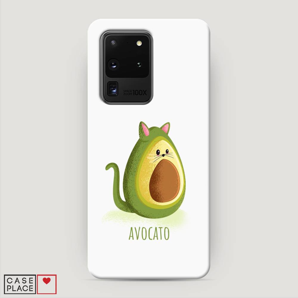 фото Пластиковый чехол "avocato" на samsung galaxy s20 ultra awog