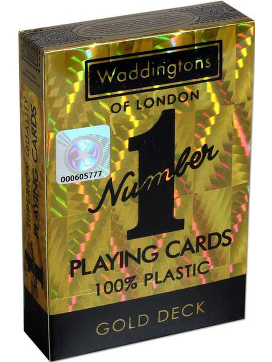 

Карты игральные Winning moves Waddingtons Of London №1: Золотые WM-029391