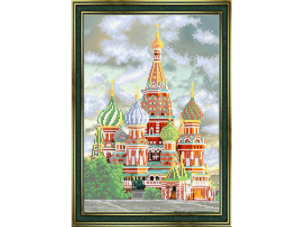 

Рисунок на ткани «Храм Василия Блаженного»