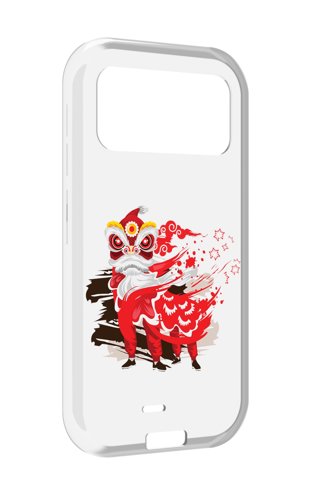 

Чехол MyPads красный-карнавал для Oukitel F150 H2022, Прозрачный, Tocco