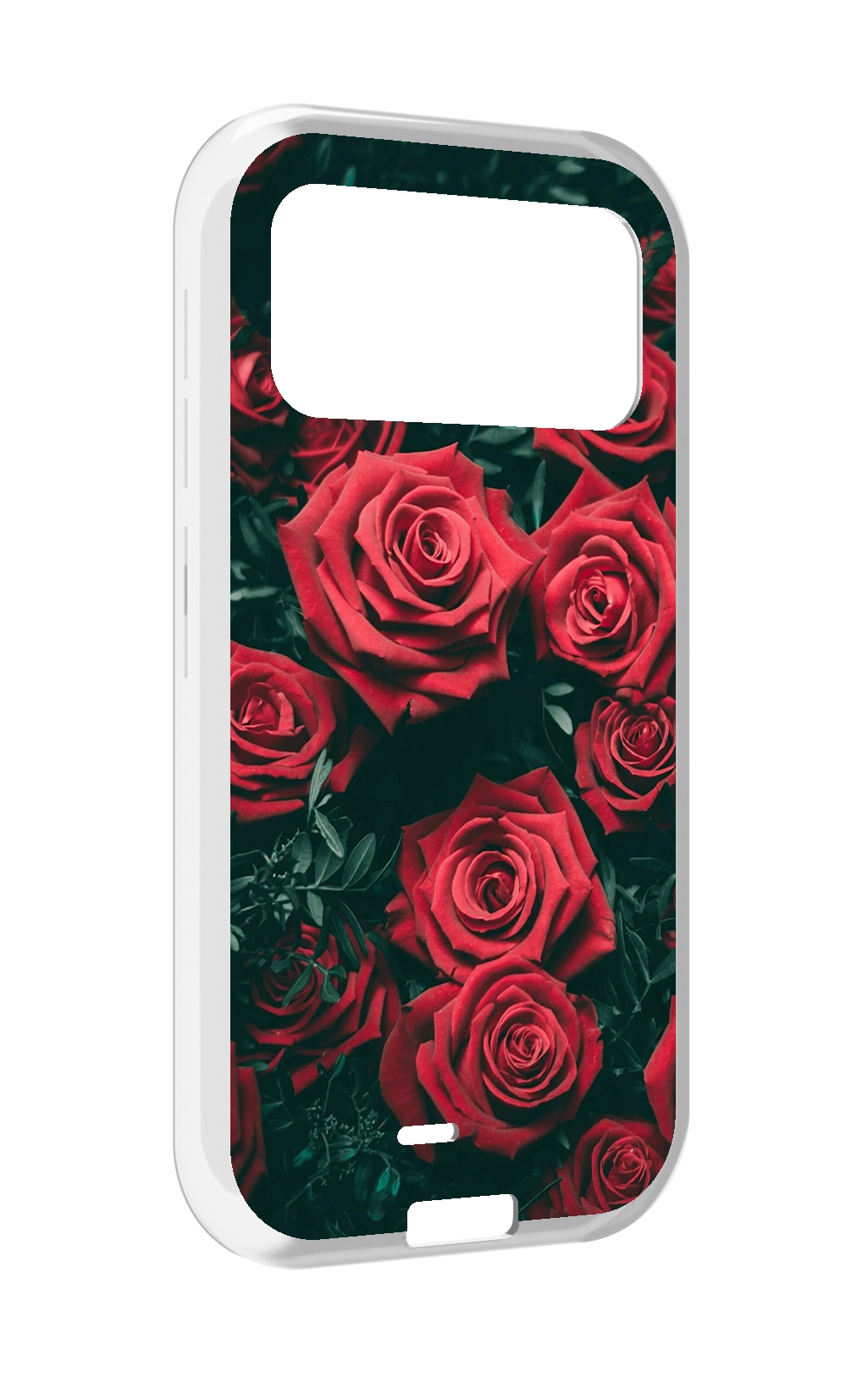 

Чехол MyPads красные-бархатные-розы для Oukitel F150 H2022, Прозрачный, Tocco