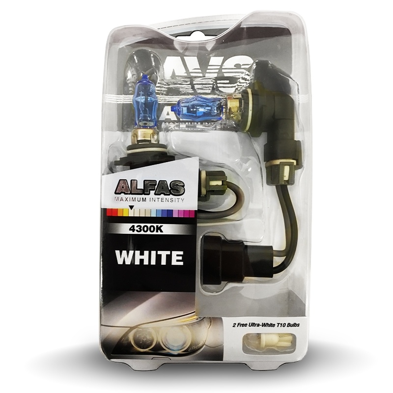 

Газонаполненные лампы AVS ALFAS Maximum Intensity 4300K H13 12V 75/85W, комплект 2+2 (T-10