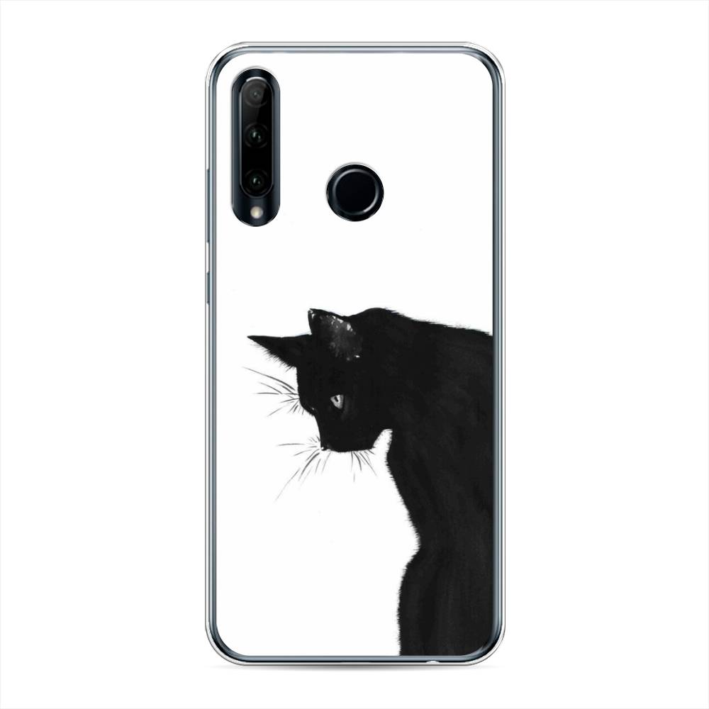

Чехол Awog на Honor 20e "Black cat", Разноцветный, 6104150-1