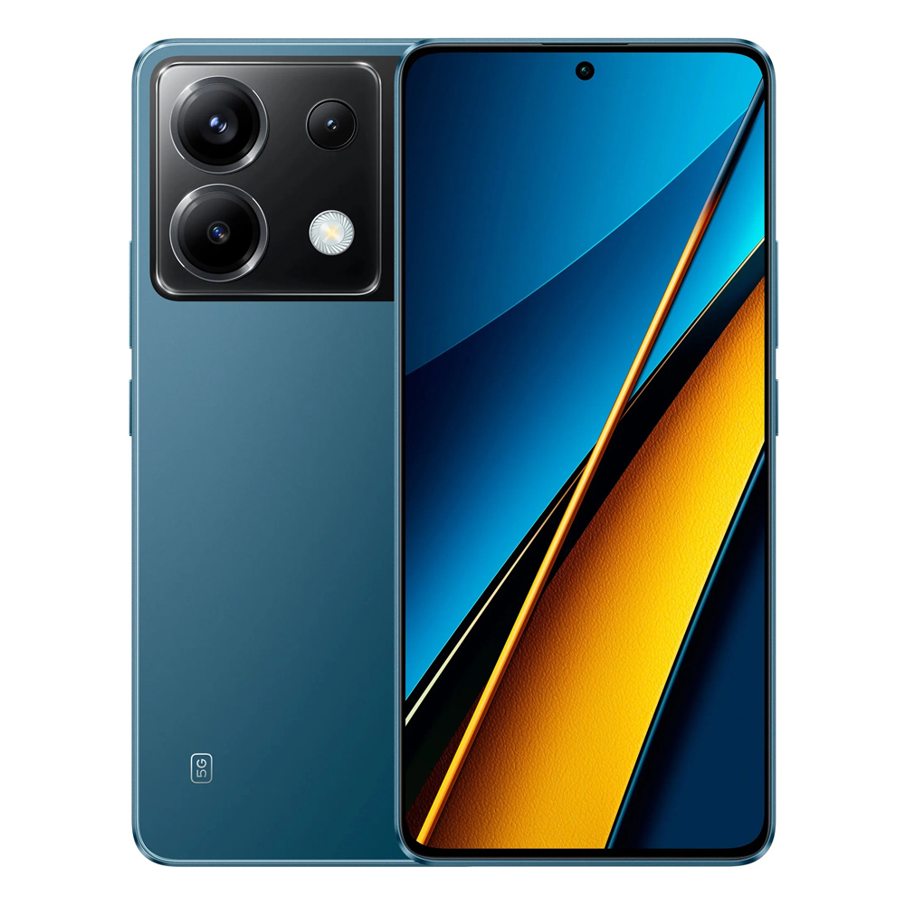 Смартфон Poco X6 12/256GB Blue (23123PCD1G)