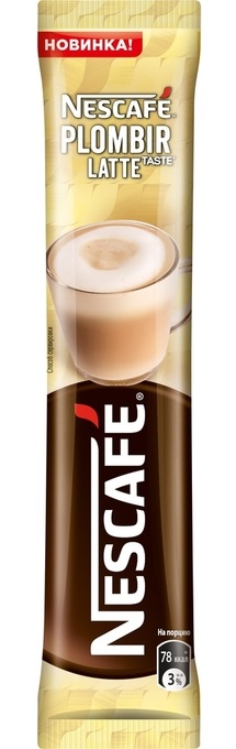 

Кофейный напиток Nescafe Latte Пломбир 3 в 1 растворимый 18 г