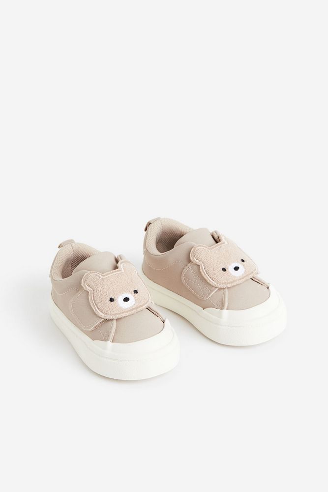 

Кеды детские H&M 982528, Светло-бежевый медвежий, 17, 0982528