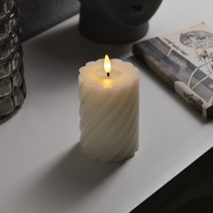 

Светодиодная свеча Luazon Lighting, пластик, белая