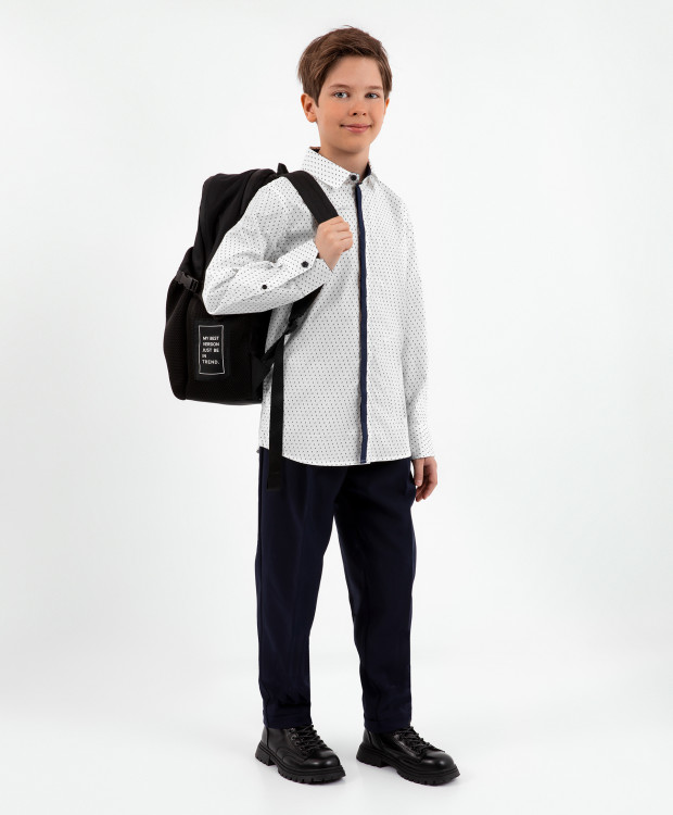 

Рубашка детская Gulliver 223GSBJC2308 белый, 146, 223GSBJC2308