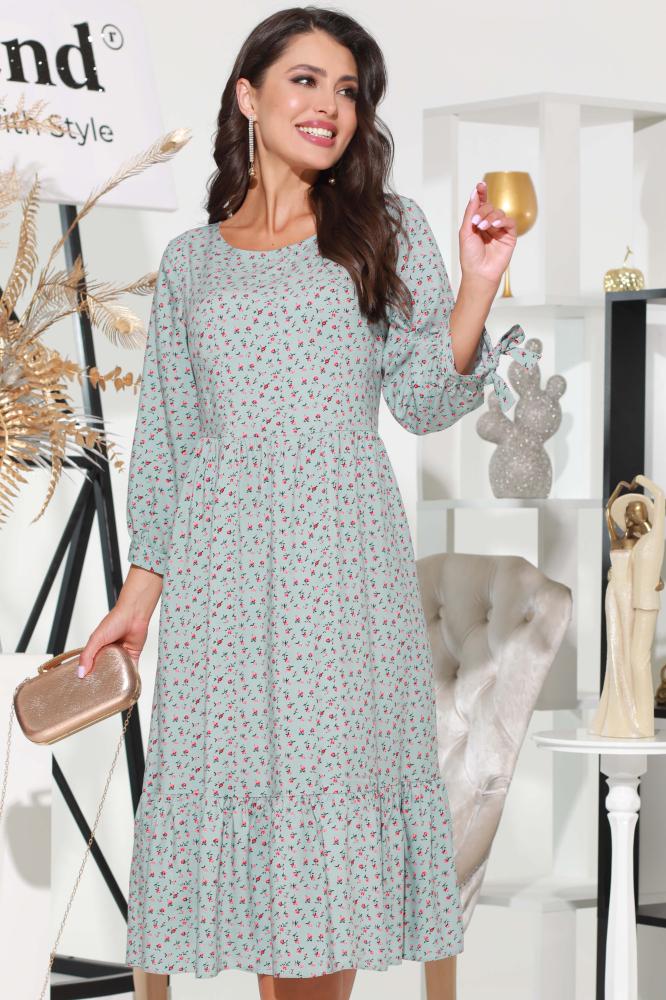 

Платье женское DSTrend П-3123 зеленое 48 RU, П-3123