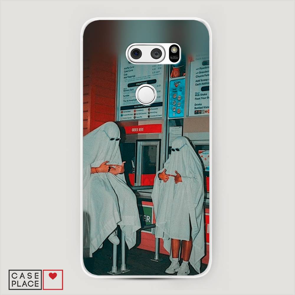 

Чехол Awog на LG V35 ThinQ "Chillin Killin", Красный, 83650-9