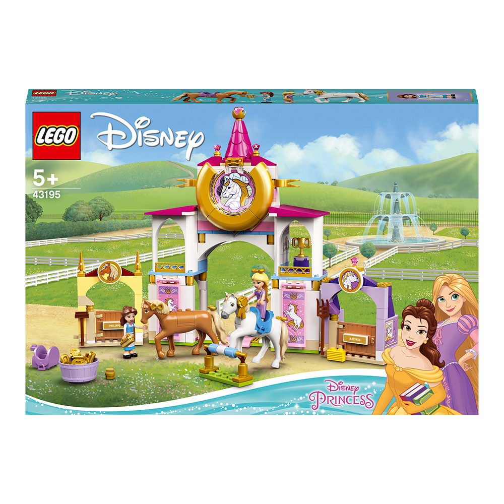 Конструктор LEGO Disney Princess 43195 Королевская конюшня Белль и Рапунцель