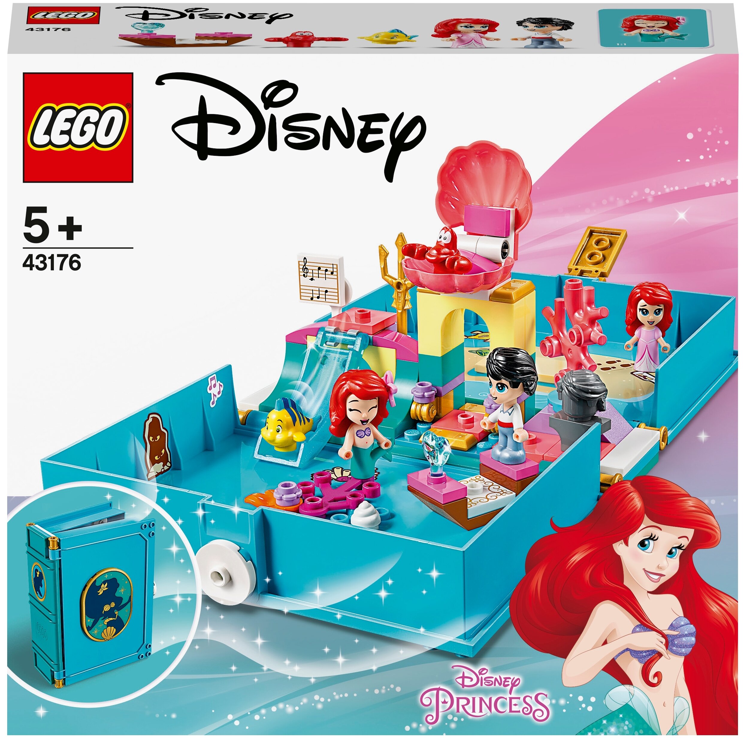 фото Конструктор lego disney princess 43193 книга сказочных приключений