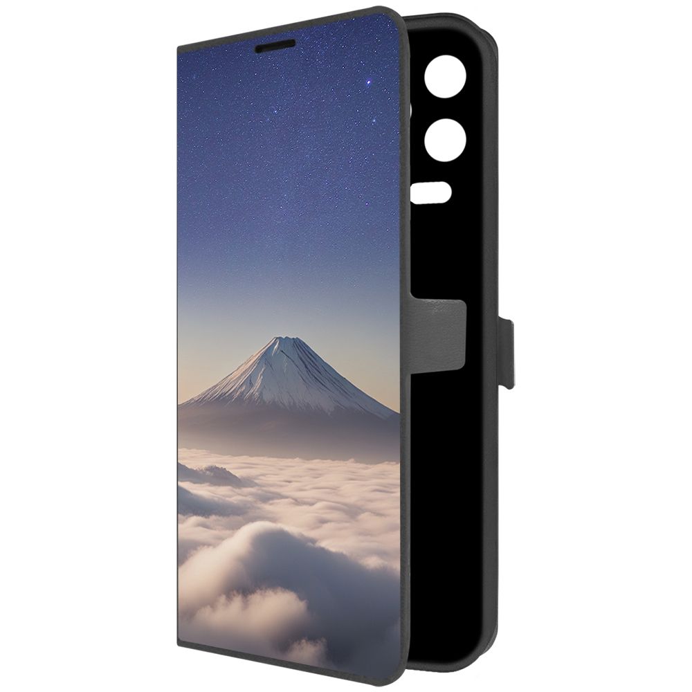 

Чехол-книжка Krutoff Eco Book для INFINIX Note 12 Pro Япония, Фудзияма (черный)