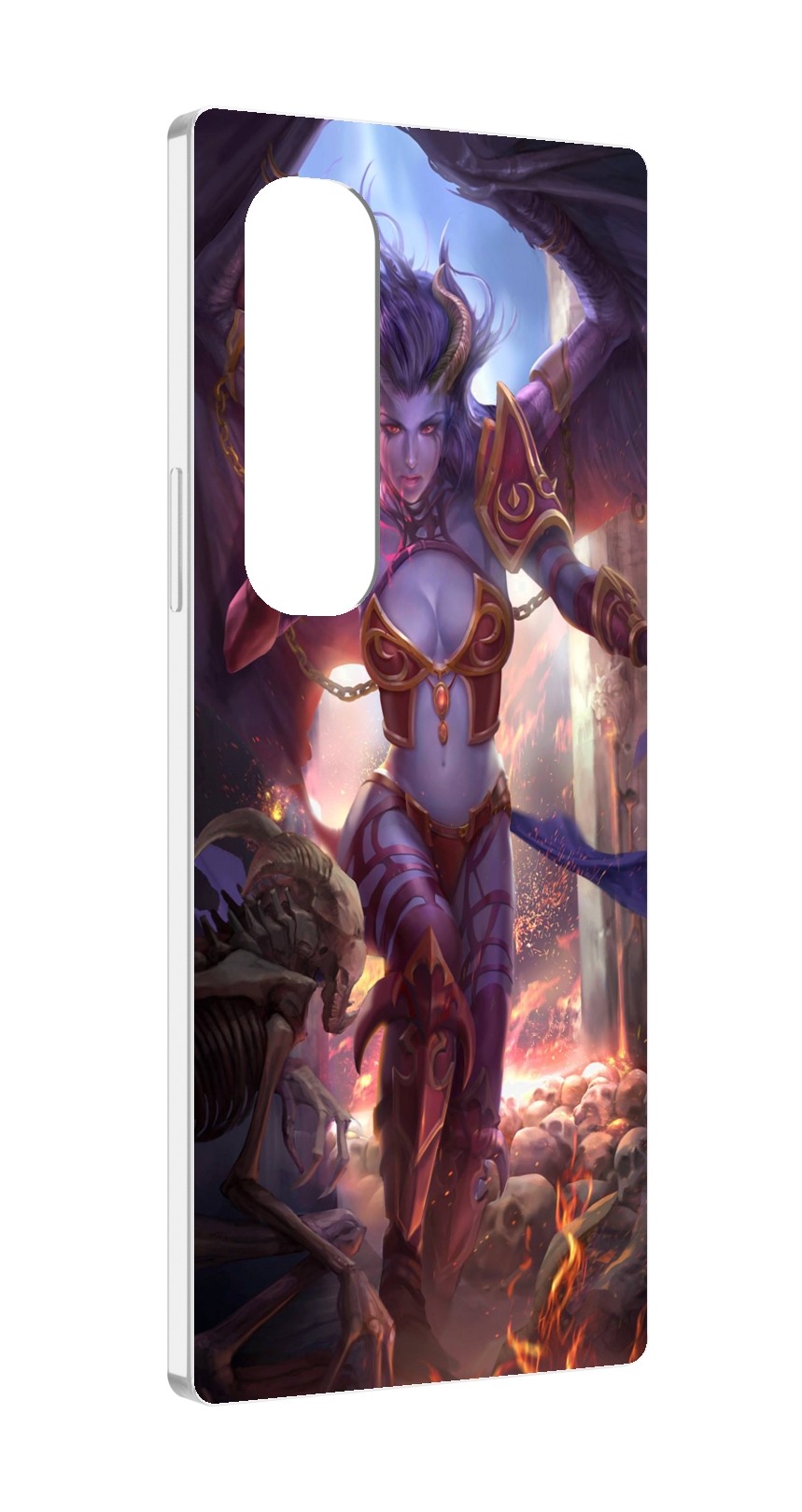 

Чехол MyPads queen of pain dota 2 для Samsung Galaxy Z Fold 4 (SM-F936), Прозрачный, Tocco