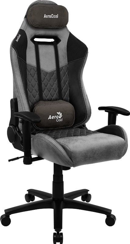 фото Кресло игровое aerocool duke ash black