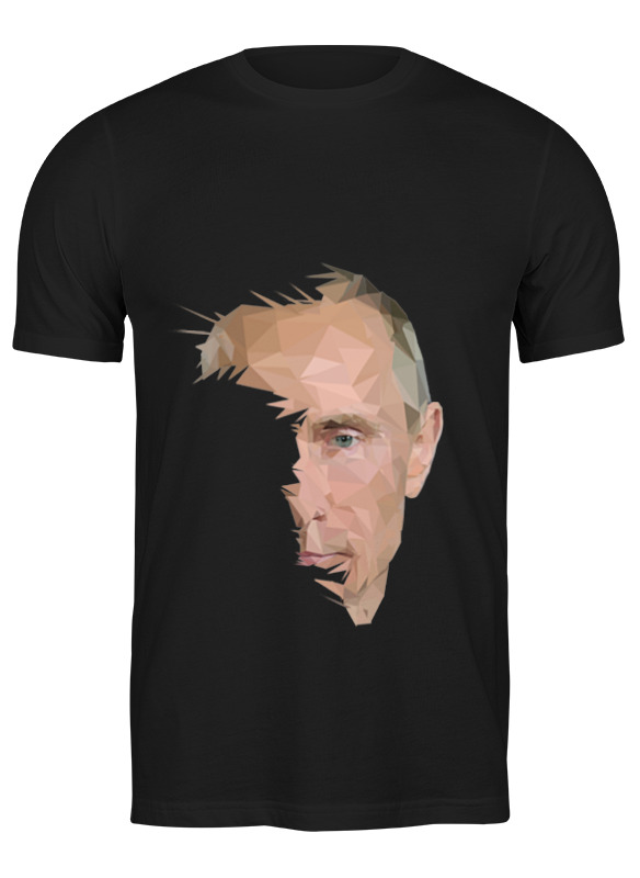 

Футболка мужская Printio Путин черная 3XL, Черный, Путин