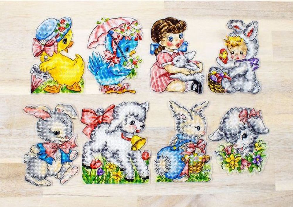 

Набор для вышивания «Easter Ornaments Kit»