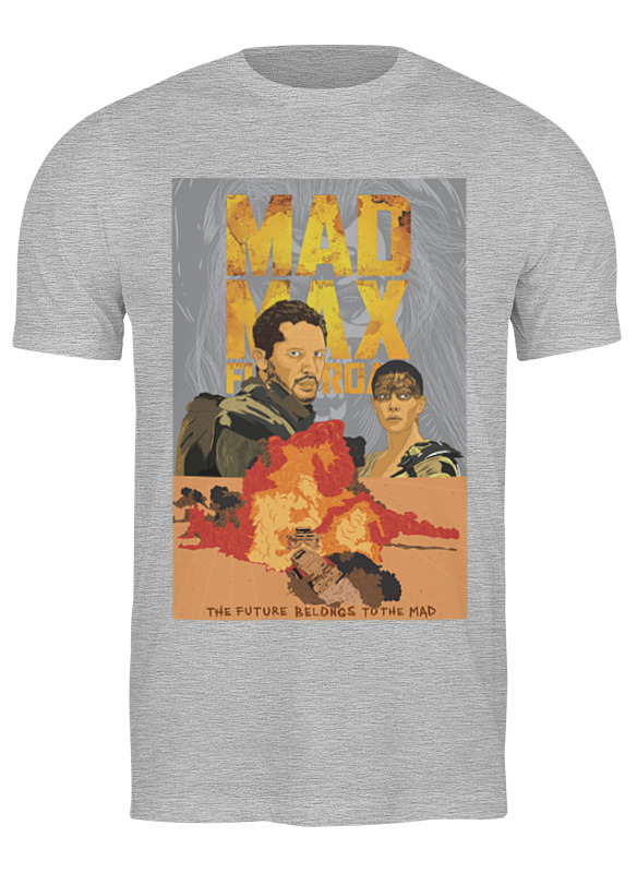 

Футболка мужская Printio Mad max fury road серая 3XL, Серый, Mad max fury road