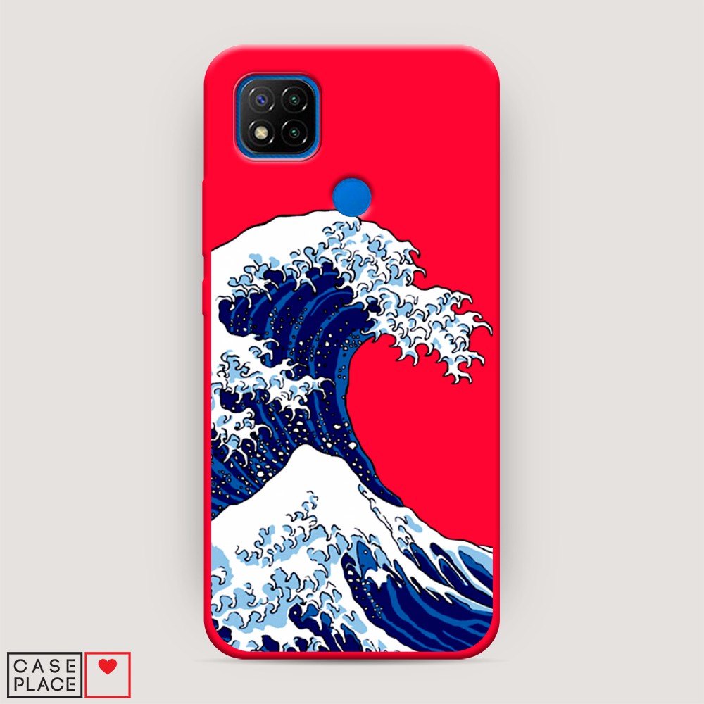 

Чехол Awog на Xiaomi Redmi 9C "Волна в Канагаве", Разноцветный, 39053-1