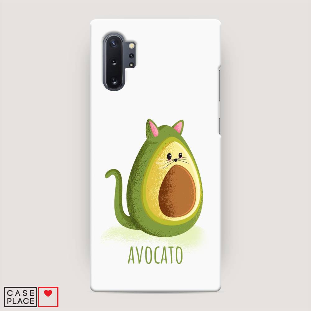 фото Пластиковый чехол "avocato" на samsung galaxy note 10 + awog