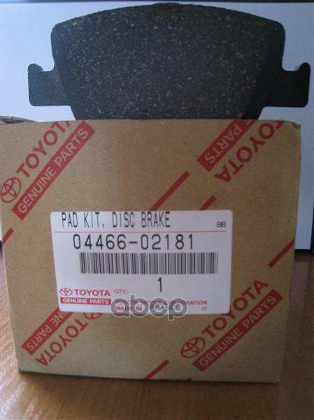 

Колодки тормозные дисковые Toyota Auris (E15) 2006-2012 Toyota Cor TOYOTA-LEXUS 0446602181