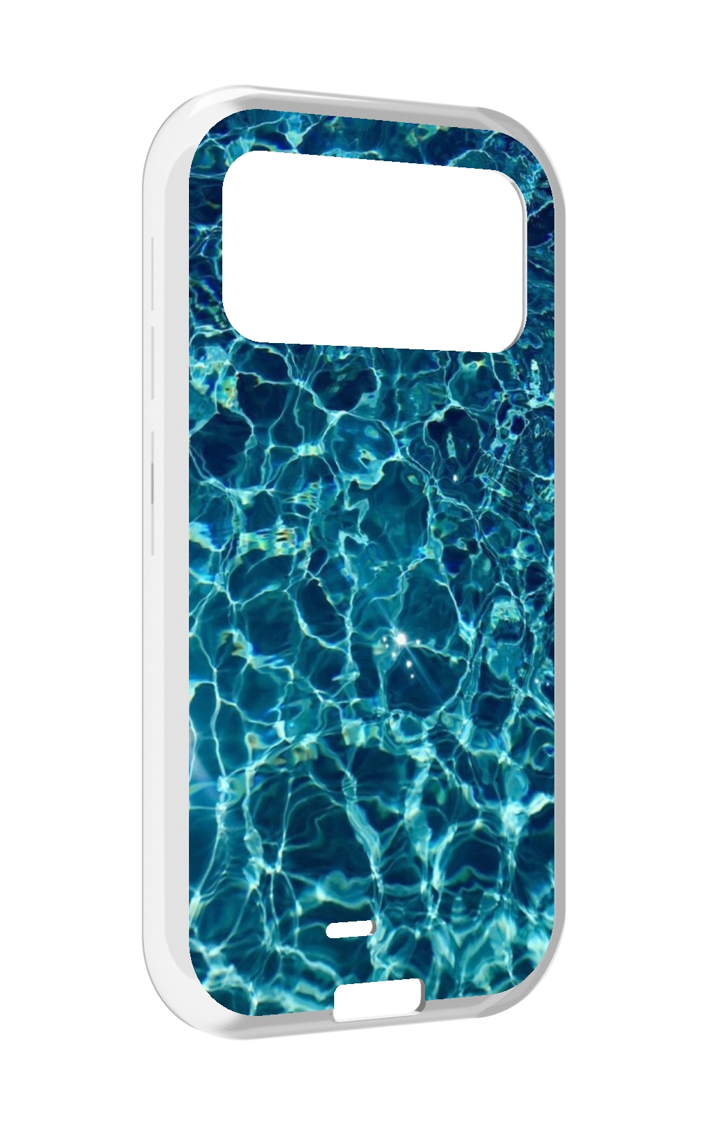 

Чехол MyPads красивая голубая вода для Oukitel F150 H2022, Прозрачный, Tocco