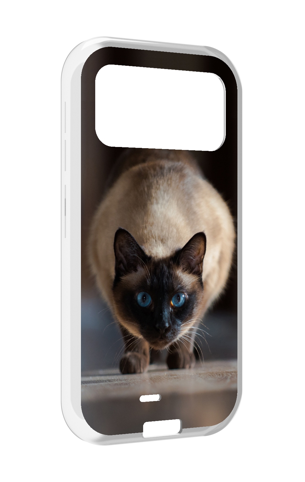 

Чехол MyPads кошка сиамская для Oukitel F150 H2022, Прозрачный, Tocco