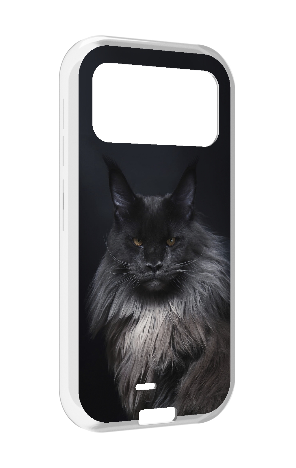 

Чехол MyPads кошка меин кун 2 для Oukitel F150 H2022, Прозрачный, Tocco