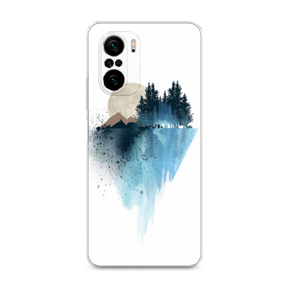 

Чехол Awog на Poco F3/Redmi K40/Mi 11i "Горы 5", Разноцветный, 310150-4