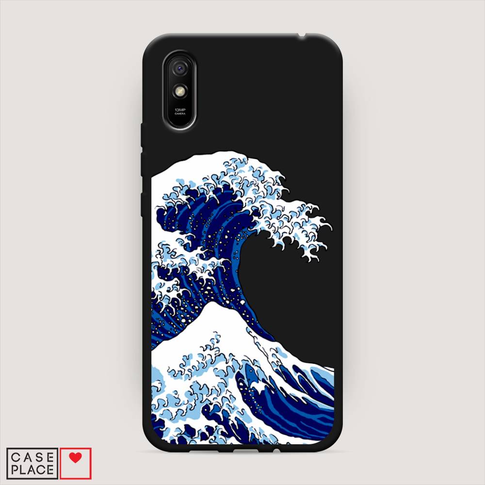 

Чехол Awog на Xiaomi Redmi 9A "Волна в Канагаве", Разноцветный, 38952-1