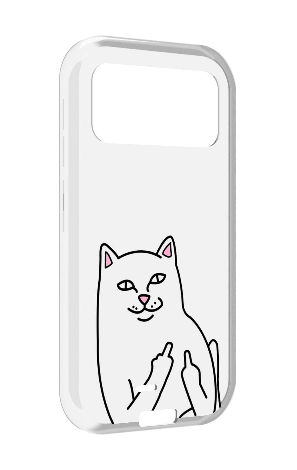 

Чехол MyPads котяра для Oukitel F150 H2022, Прозрачный, Tocco