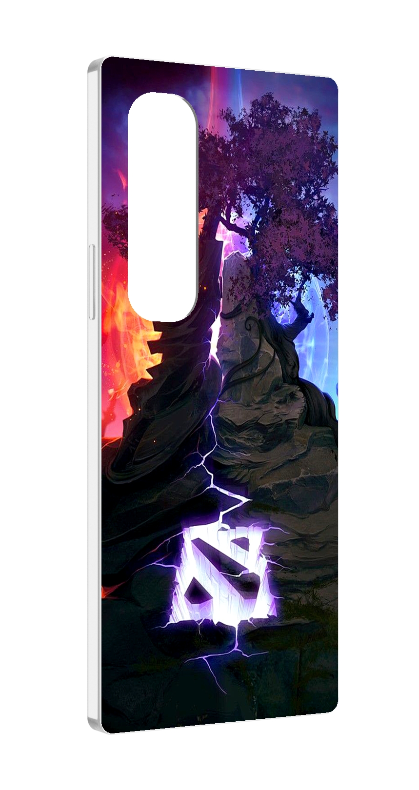 

Чехол MyPads dota 2 логотип для Samsung Galaxy Z Fold 4 (SM-F936), Прозрачный, Tocco