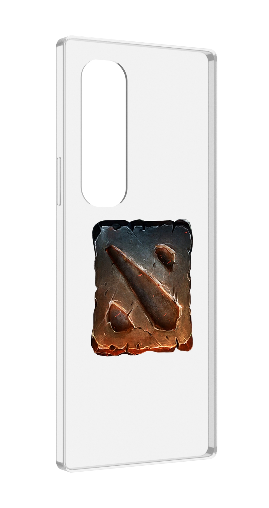 

Чехол MyPads dota 2 логотип 2 для Samsung Galaxy Z Fold 4 (SM-F936), Прозрачный, Tocco