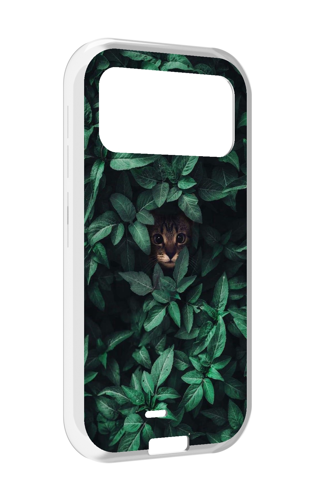 

Чехол MyPads котенок в листьях для Oukitel F150 H2022, Прозрачный, Tocco