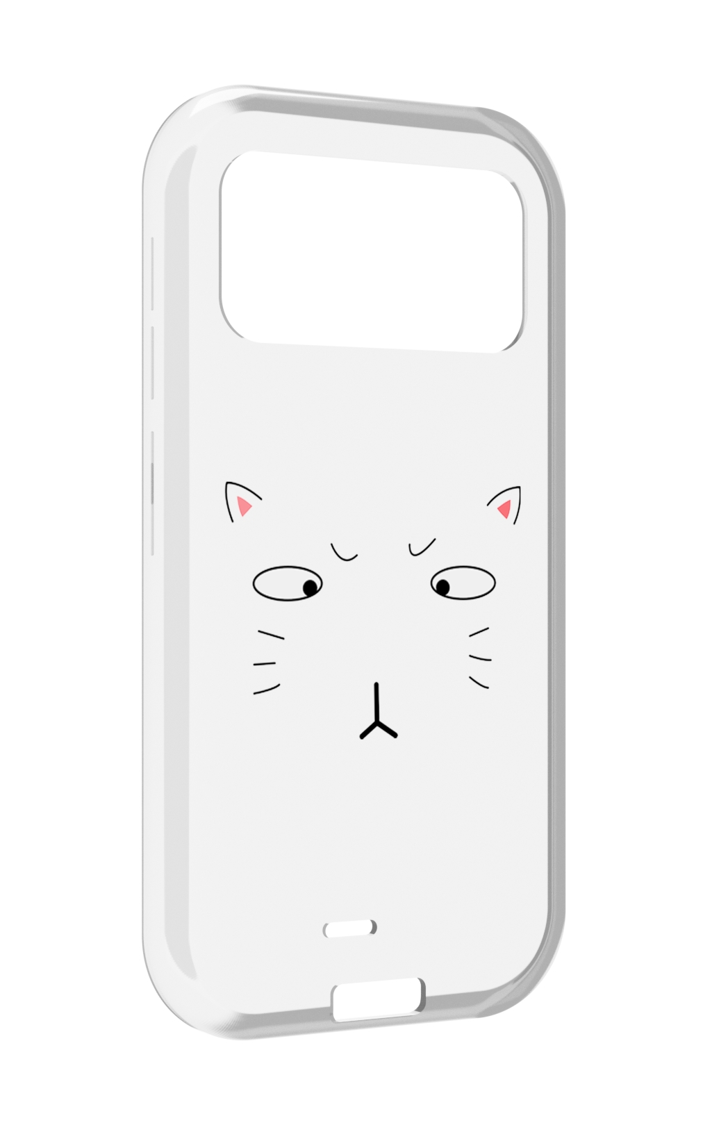 

Чехол MyPads кот-части-лица для Oukitel F150 H2022, Прозрачный, Tocco
