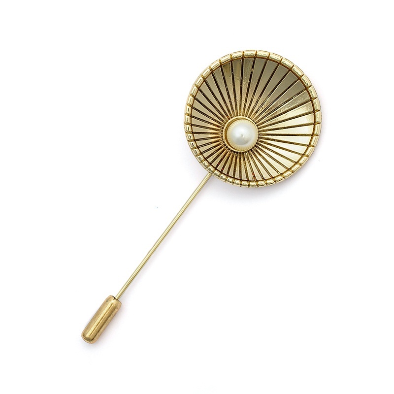 

TBY металл, с жемчужиной, золотистая, 5 шт, Золотистый